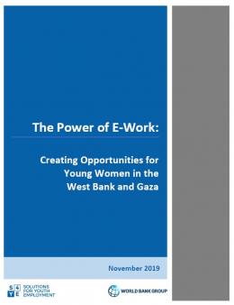 The Power of E-Work: Creating Opportunities for Young Women in the West Bank and Gaza