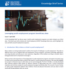 Knowledge Brief Issue 4 