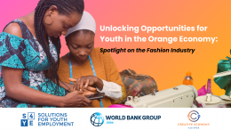 Unlocking Opportunities for Youth in the Orange Economy: Spotlight on the Fashion Industry
