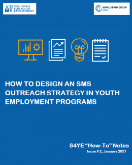 How To Design An SMS Outreach Strategy In Youth Employment Programs