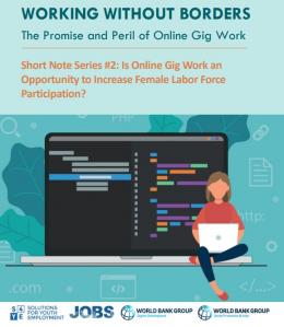  women's participation in online gig wor